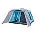 Tenda Familiare con Portico 9 Persone Blu a Rilascio Rapido - Foto miniatura 3
