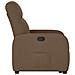 Poltrona Alzapersona Reclinabile Marrone in Tessuto - Foto miniatura 6