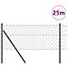 Recinzione in Rete Metallica con 13 Poste 0.4x25 m Acciaio Galvanizzato Grigio - Foto miniatura 3