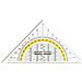 GEO400PSS righello Righello da scrivania 250 mm Plastica Trasparente 1 pz - Foto miniatura 1