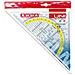 GEO400PSS righello Righello da scrivania 250 mm Plastica Trasparente 1 pz - Foto miniatura 2