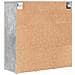 Scarpiera Grigio cemento 77.5 x 30 x 83.5 cm Legno multistrato - Foto miniatura 7