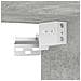 Scarpiera Grigio cemento 77.5 x 30 x 83.5 cm Legno multistrato - Foto miniatura 8