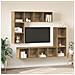 Set mobile TV 4 pcs rovere artigianale 37 x 37 x 142.5 cm - Foto miniatura 2