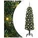 Albero di Natale artificiale con 150 LED Verde 150 cm - Foto miniatura 1