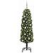 Albero di Natale artificiale con 150 LED Verde 150 cm - Foto miniatura 2