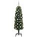 Albero di Natale artificiale con 150 LED Verde 150 cm - Foto miniatura 3