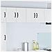 Pensile cucina con porta 2 pcs Bianco Lucido 60 x 31 x 40 cm - Foto miniatura 2