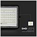 Faro LED con Telecomando e Pannello Solare 15W 6400K IP65, colore Nero - Foto miniatura 2
