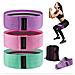 Set Di 3 Fasce Elastiche Di Resistenza Per Squat, Ideali Per Allenamenti Di Fianchi E Gambe  8 Cm - Foto miniatura 5