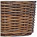 Cestino per Piante con archiviazione 2 pcs Marrone Rattan Kubu - Foto miniatura 8