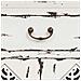 Mesita De Madera Lacado De 1 Cajón Y 2 Puertas 48x32x70h Cm - Blanco - Foto miniatura 7