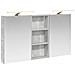 Set di Armadi da Bagno con porta 3 pcs 110 x 10,5 x 60,5 cm - Foto miniatura 1