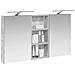 Set di Armadi da Bagno con porta 3 pcs 110 x 10,5 x 60,5 cm - Foto miniatura 3