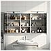 Set di Armadi da Bagno con porta 3 pcs 110 x 10,5 x 60,5 cm - Foto miniatura 4
