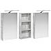 Set di Armadi da Bagno con porta 3 pcs 110 x 10,5 x 60,5 cm - Foto miniatura 5