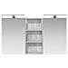 Set di Armadi da Bagno con porta 3 pcs 110 x 10,5 x 60,5 cm - Foto miniatura 6