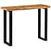 Tavolo consolle Marrone 100 x 35 x 75 cm Legno di teak solido - Foto miniatura 1