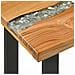 Tavolo consolle Marrone 100 x 35 x 75 cm Legno di teak solido - Foto miniatura 5
