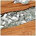 Tavolo consolle Marrone 100 x 35 x 75 cm Legno di teak solido - Foto miniatura 6