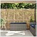 Panca da Giardino con Cuscino Grigio 110x40x44 cm in Polyrattan - Foto miniatura 3