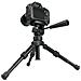 Mini Treppiede da Tavola Testa Cilindrica a 3 vie Altezza Max 30 cm Nero 6045 - Foto miniatura 1