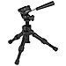 Mini Treppiede da Tavola Testa Cilindrica a 3 vie Altezza Max 30 cm Nero 6045 - Foto miniatura 2