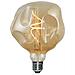 Lampadina Maxi Globo Bumped, Decorativa, Con Filamento A Spirale, Oro In Vetro, 14 X 14 X 18,5 Cm, 1 X E27, 5w, 250lm, 2000k, 240v - Foto miniatura 1