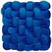 Cuscino A Nodo 30 X 30 Cm Blu Sirali - Foto miniatura 12