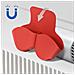 Custodia Airpods Max Multistrato Chiusura Magnetica Soft-touch Sottile Rossa - Foto miniatura 3