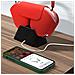 Custodia Airpods Max Multistrato Chiusura Magnetica Soft-touch Sottile Rossa - Foto miniatura 4