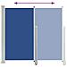 Tenda Laterale Retrattile Per Patio 160x300 Cm Blu - Foto miniatura 2