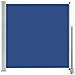 Tenda Laterale Retrattile Per Patio 160x300 Cm Blu - Foto miniatura 1