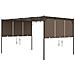 Gazebo Da Giardino Con Tenda Laterale 4x3x2,25 M Talpa - Foto miniatura 1
