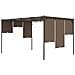 Gazebo Da Giardino Con Tenda Laterale 4x3x2,25 M Talpa - Foto miniatura 7