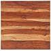 Piano Tavolo in Legno Massello di Acacia 25-27 mm 60x60 cm - Foto miniatura 1