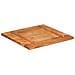 Piano Tavolo in Legno Massello di Acacia 25-27 mm 60x60 cm - Foto miniatura 5