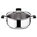Casseruola Bassa C / coperchio Tempra 26cm Acciaio Inox - Foto miniatura 1