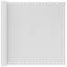 Paravento da Balcone Bianco 90x300 cm in HDPE - Foto miniatura 1