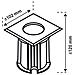Faretto Carrabile a LED 3 W Nero 5000.459 - Foto miniatura 4