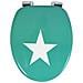 Sedile Wc Copri Vater Universale Frizionato Fantasia In Mdf Chiusura Rallentata *** Fantasia : Star - Foto miniatura 2