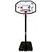 Canestro Basket Stand Regolabile Fast Break Nero Bianco Rosso - Foto miniatura 1