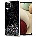 Custodia Compatibile Con Samsung Galaxy A12 / M12 In Nero Con Glitter - Coperchio Protettivo In Silicone Tpu Flessibile Con Glitter Scintillanti - Foto miniatura 1