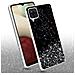 Custodia Compatibile Con Samsung Galaxy A12 / M12 In Nero Con Glitter - Coperchio Protettivo In Silicone Tpu Flessibile Con Glitter Scintillanti - Foto miniatura 2