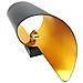 Applique Lampada Da Parete Stile 2 X Attacco Lampadina G9 Nero Oro E53-n - Foto miniatura 2