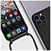Cover Semirigida Per Iphone 13 Pro Cordino Nylon Intrecciato 80 Cm Nera - Foto miniatura 2