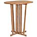 Tavolo Da Bar Pieghevole 90x65x105 Cm In Legno Massello Di Teak - Foto miniatura 2