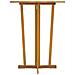 Tavolo Da Bar Pieghevole 90x65x105 Cm In Legno Massello Di Teak - Foto miniatura 3