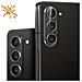 Protezione Fotocamera Per Samsung Z Fold5 Bi-materiale Anti-macchie Trasparente - Foto miniatura 4