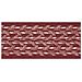 Tappeto Passatoia Tessuto Jacquard Linea Emozioni Disegno Wool Rosso 57x600 Rosso - Foto miniatura 1